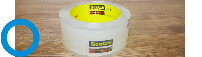 透明テープの画像