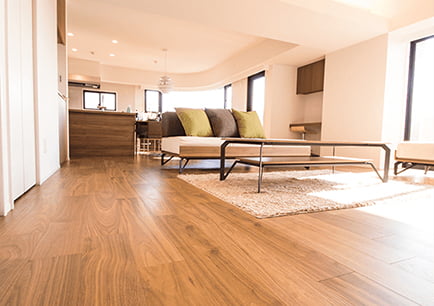 マンション用遮音フローリングの施工例